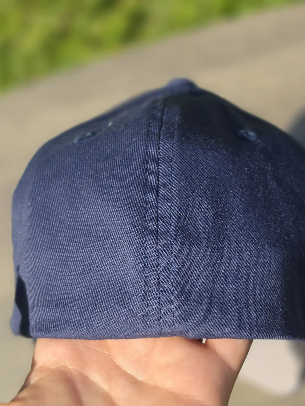 Mountain Logo Navy Baseball Cap - Men
